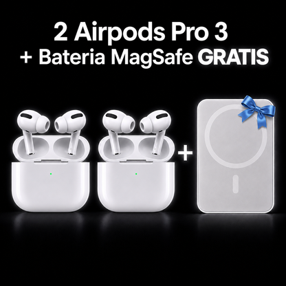 COMPRA 2 AIRPODS PRO 3 Y LLEVA BATERIA MAGSAFE GRATIS