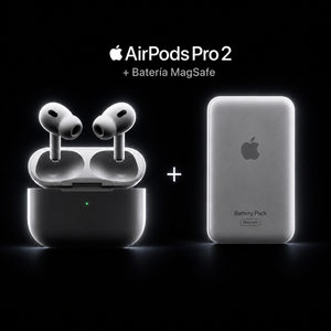 AirPods Pro 2 + Batería MagSafe para iPhone