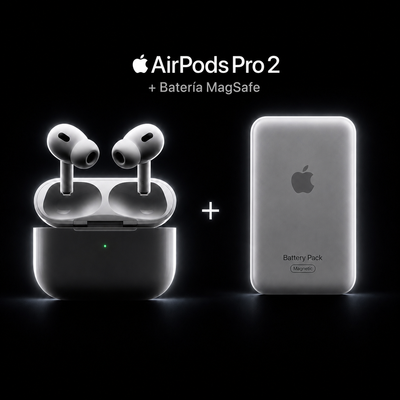 AirPods Pro 2 + Batería MagSafe para iPhone