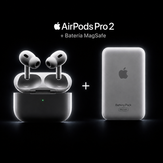 AirPods Pro 2 + Batería MagSafe para iPhone