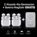 DOS AIRPODS 4 + BATERIA MAGSAFE GRATIS